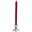 Portacandele Monocandeliere in Resina Argento Leonardo LE080943