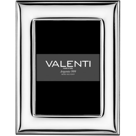 Cornice Lucida 9x13 Miro-Silver Valenti Hover Image