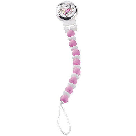 Spilla Portaciuccio Elefantino Rosa Valenti