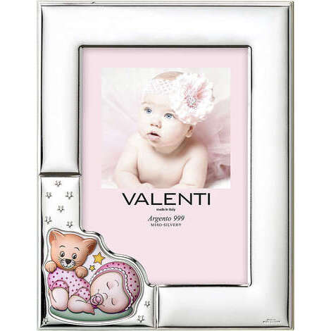 Cornice Bimba Addormentata 13x18 Rosa Valenti Hover Image