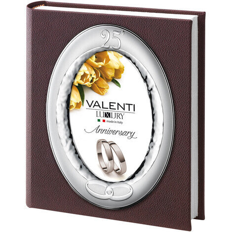 Album in Pelle con Cornice in Argento Valenti