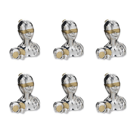 Dea Bendata in Argento Hover Image