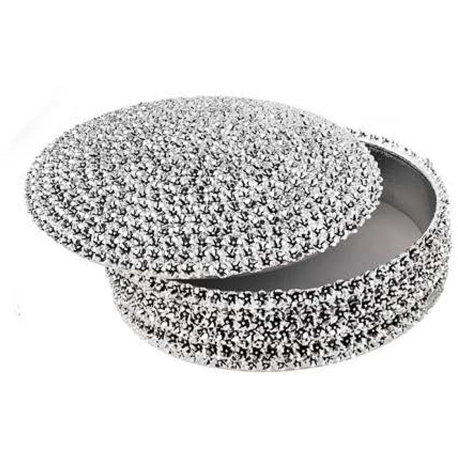 Scatola Tonda Resina Argento Leonardo LE080966 Hover Image
